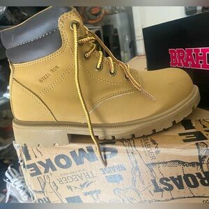 Brahma Steel Toe shoes sz 6.5 Women